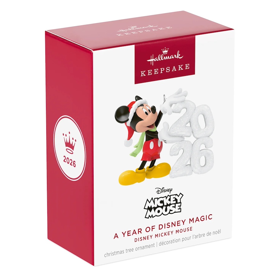2026 Hallmark Keepsake Ornament -A Year Of Disney Magic