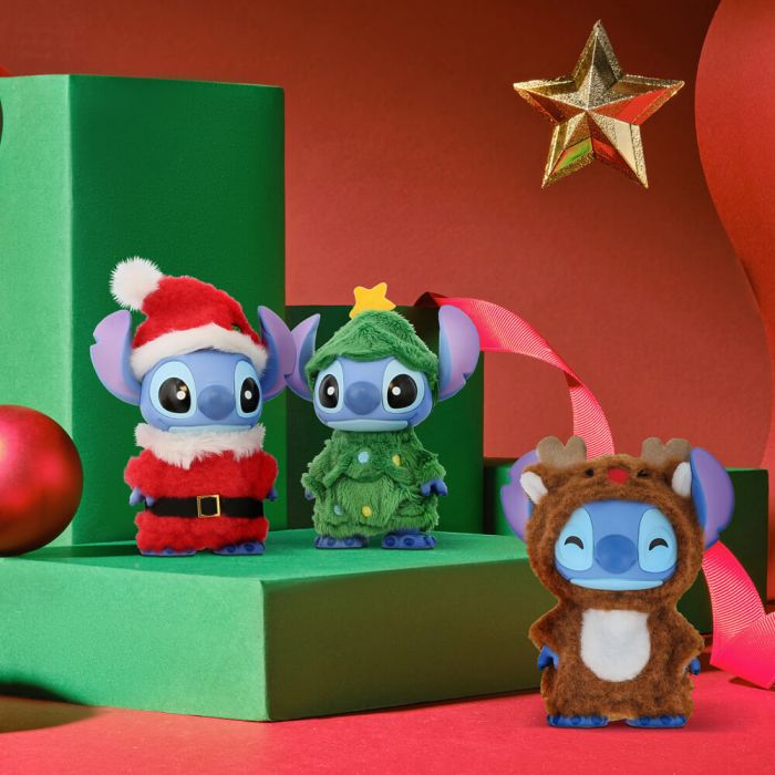 Disney Stitch Christmas Tree Figurine - 12cm