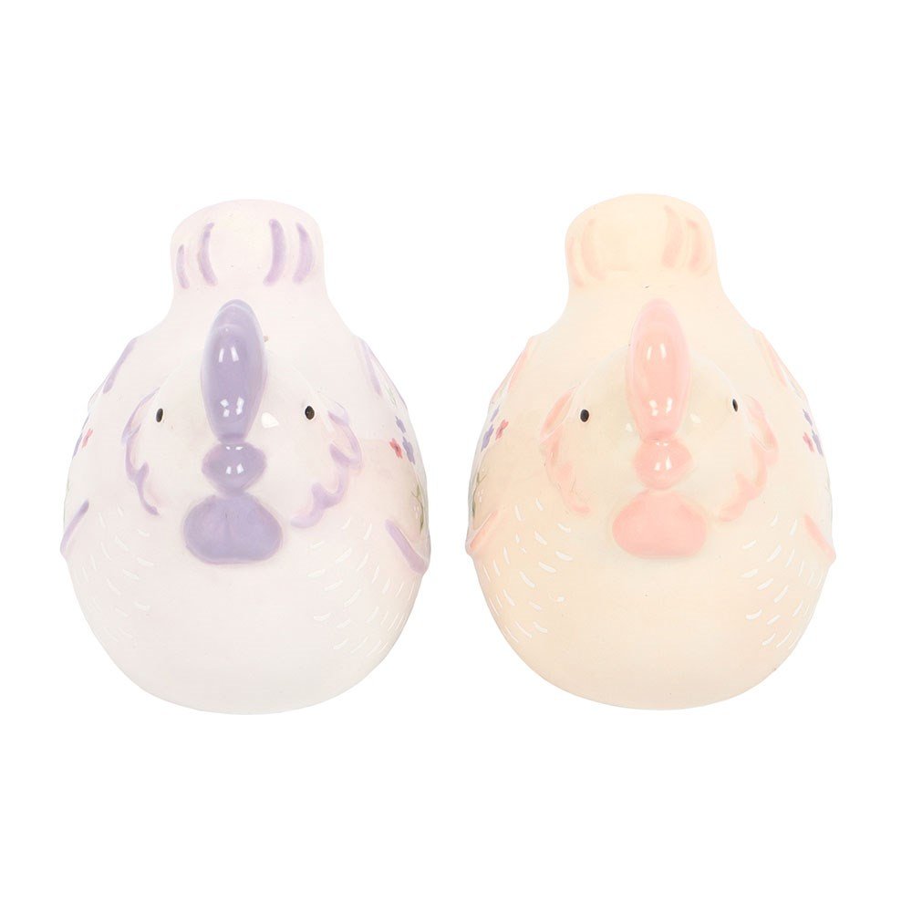Hen Shaped Salt and Pepper Shakers