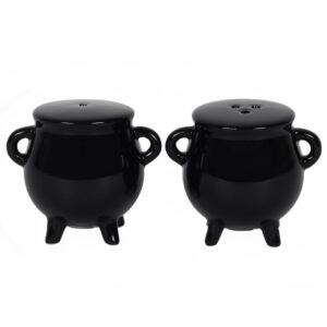 Cauldron Salt and Pepper Cruet Set