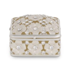 Russell Collection Shasta Daisy Trinket Box