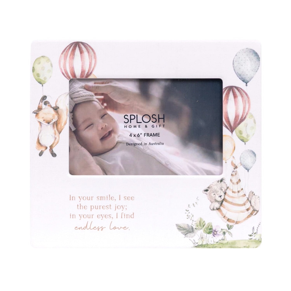 Tiny Wonders Smile 4 x 6 Ceramic Frame