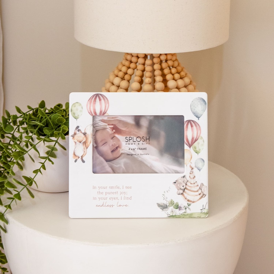 Tiny Wonders Smile 4 x 6 Ceramic Frame