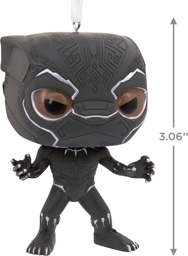 Hallmark Marvel Black Panther Funko POP Christmas Ornament