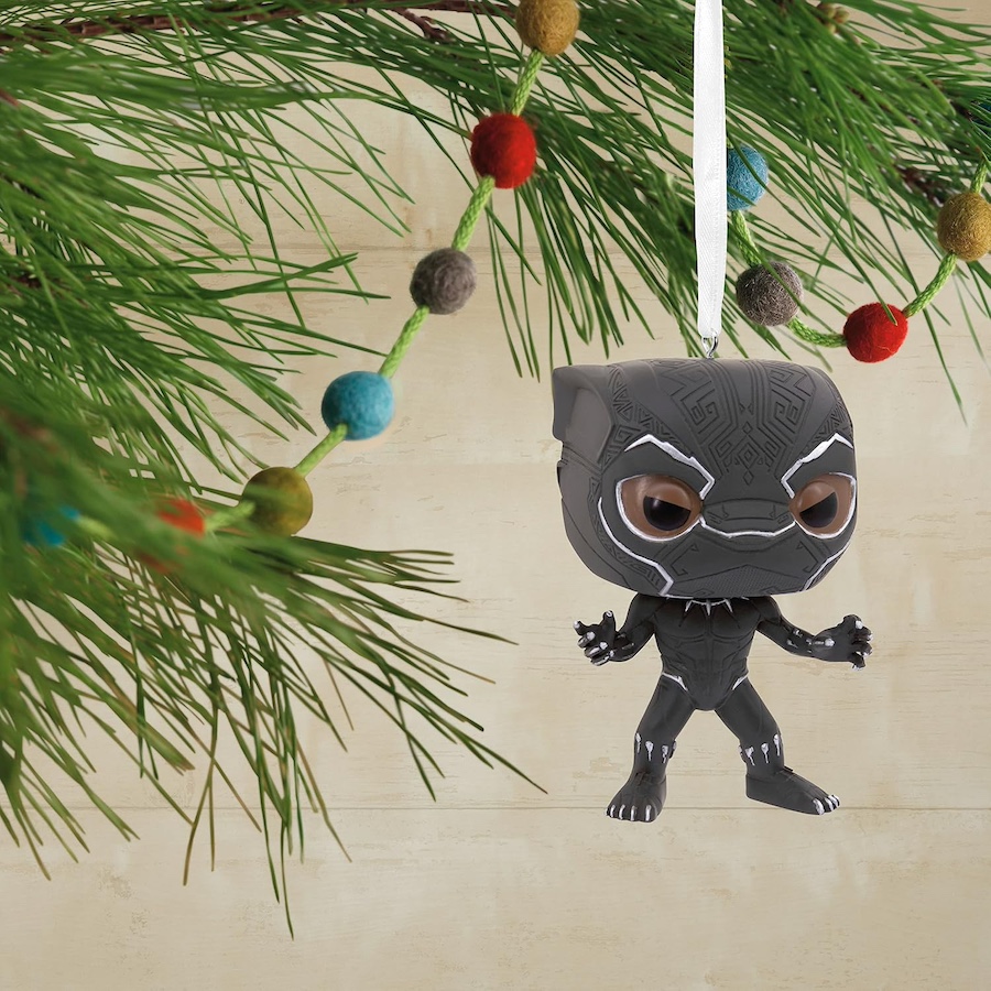 Hallmark Marvel Black Panther Funko POP Christmas Ornament