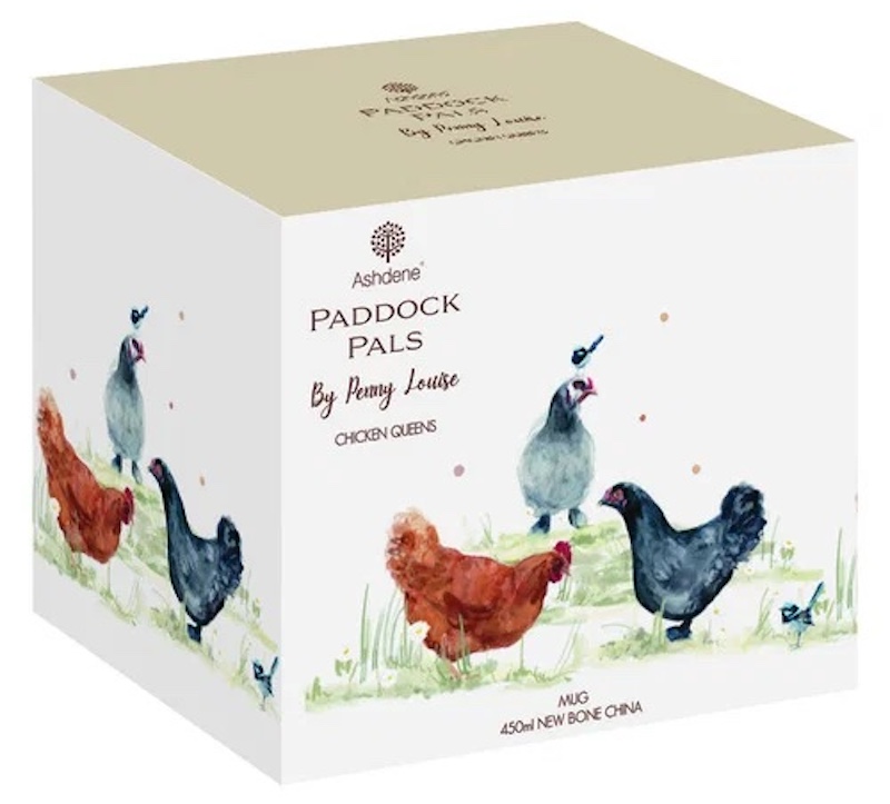 Ashdene Paddock Pals Chicken Queens Mug