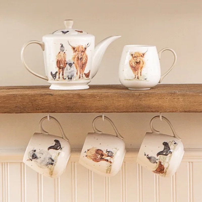 Ashdene Paddock Pals Chicken Queens Mug