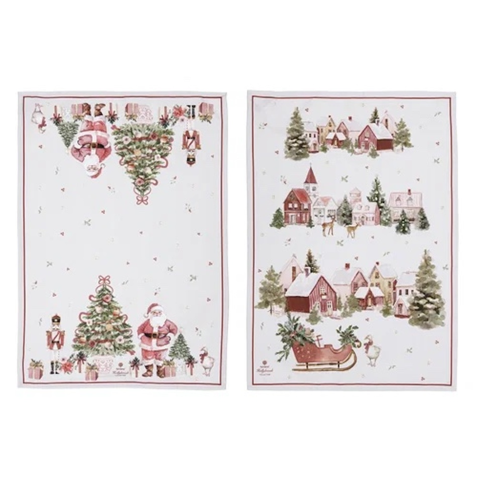 Ashdene Hollybrook Kitchen Towels 2 Pack