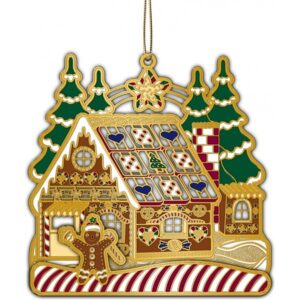 Adornment Xmas Ornament Gingerbread House
