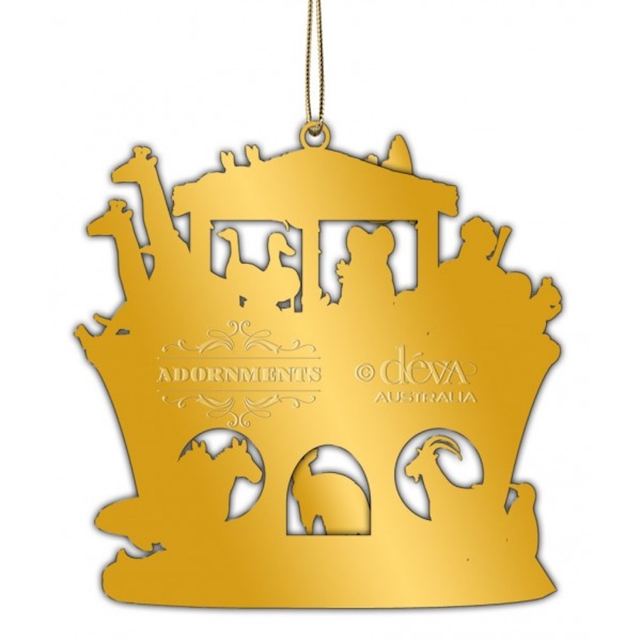 Adornment Xmas Ornament Noahs Ark