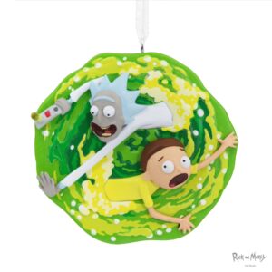 Hallmark Rick And Morty Christmas Ornament