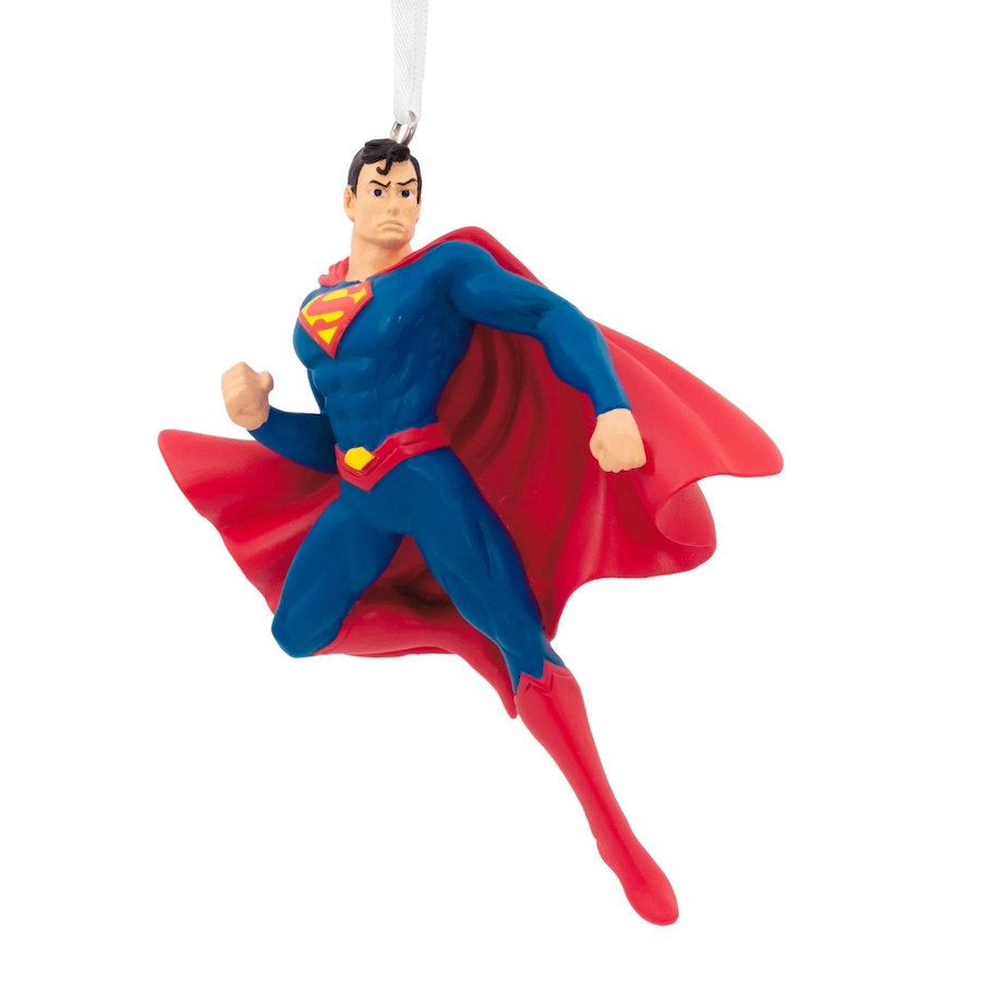 Superman Resin Figural Christmas Ornament | Hallmark Australia