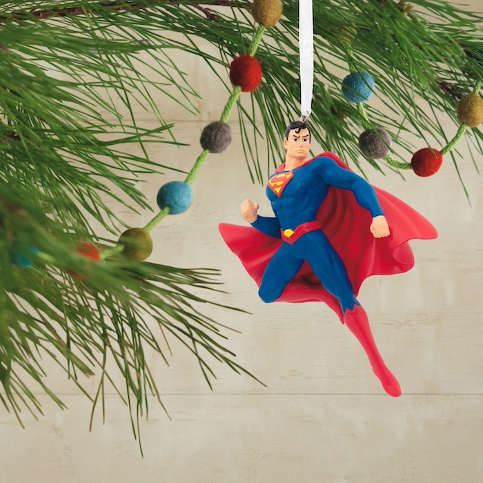 Superman Resin Figural Christmas Ornament | Hallmark Australia