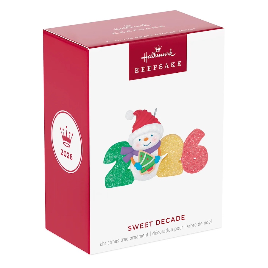 2026 Hallmark Keepsake Ornament -Sweet Decade 2026