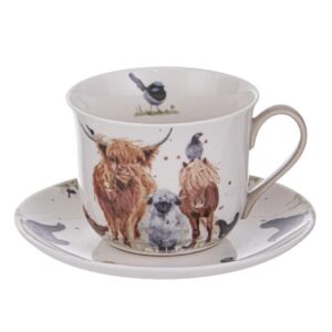 Ashdene Paddock Pals Cup And Saucer