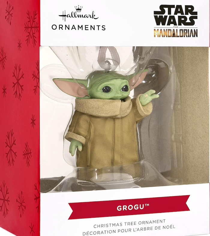 Hallmark Star Wars The Mandalorian Grogu Christmas Ornament