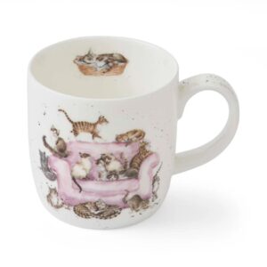 Royal Worcester Wrendale Catitude Mug