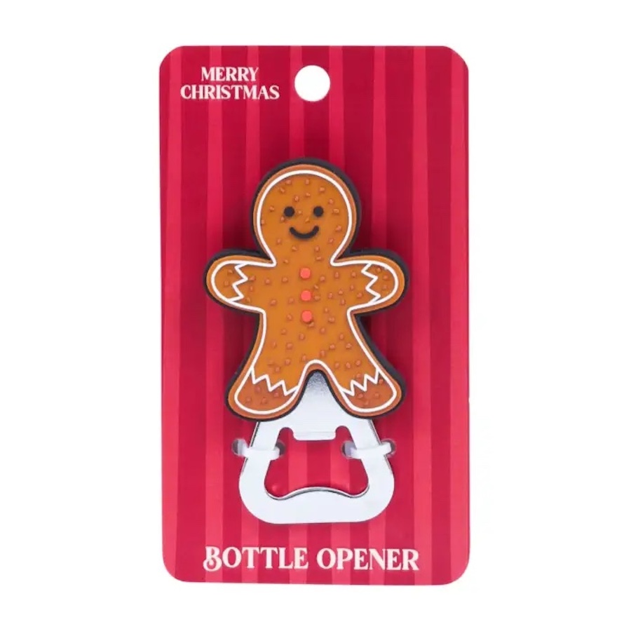 Christmas Gingerbread Man Bottle Opener