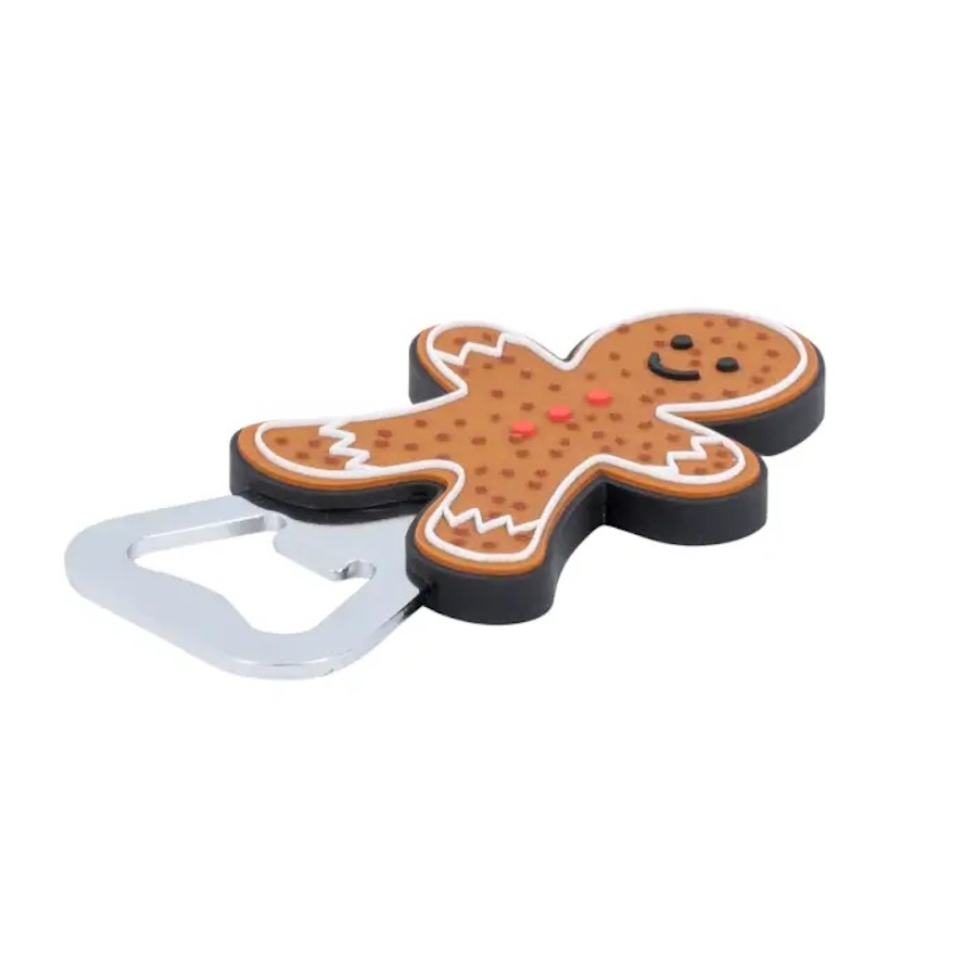 Christmas Gingerbread Man Bottle Opener