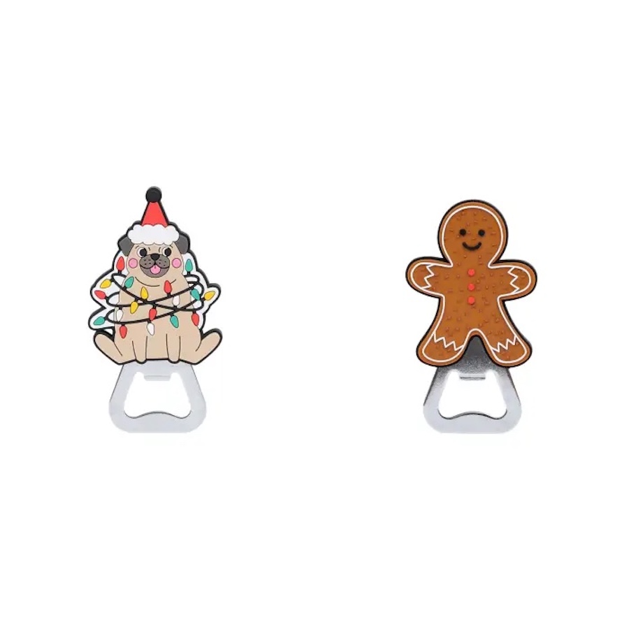 Christmas Gingerbread Man Bottle Opener