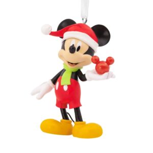 Hallmark Christmas Ornament Mickey Mouse Holding Ornament