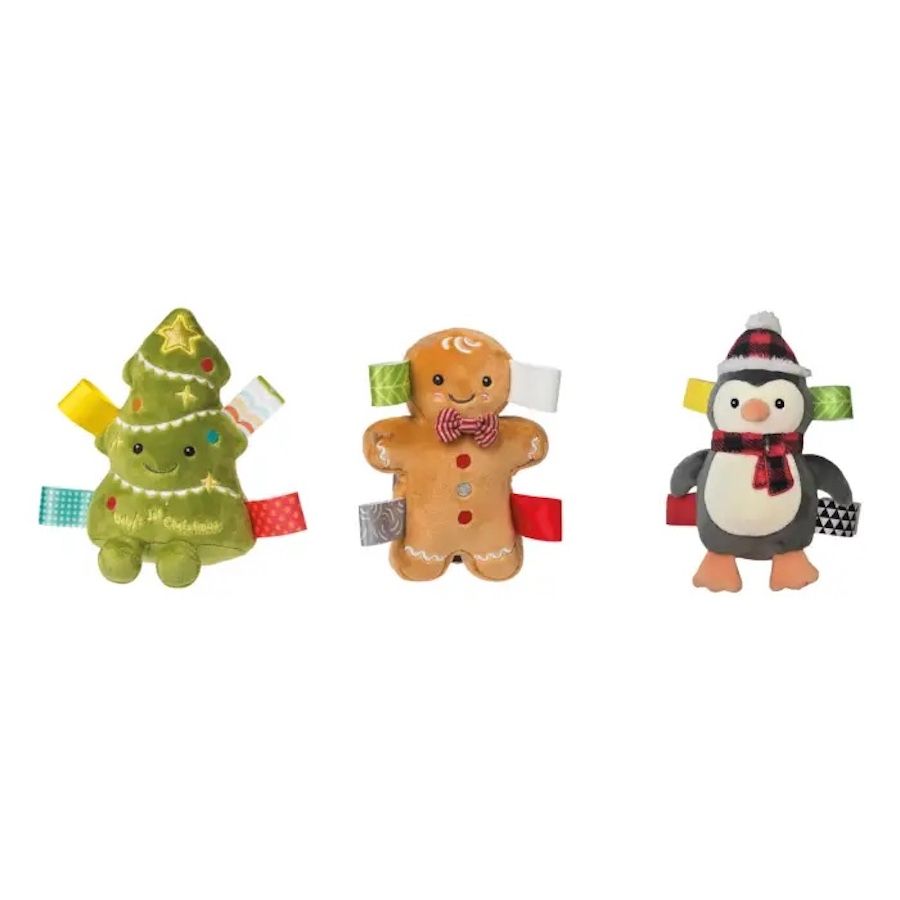 Mary Meyer Taggies Merry Mingle Penguin Rattle