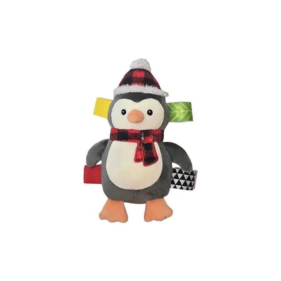 Mary Meyer Taggies Merry Mingle Penguin Rattle